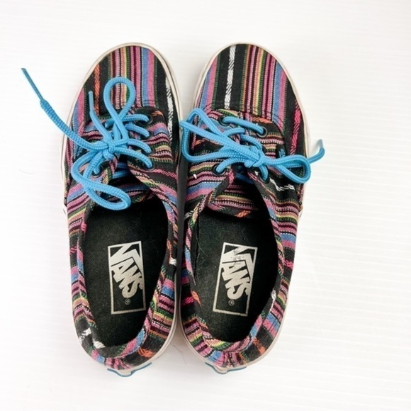 VANS Authentic Guate Stripe Sneaker Womens 6 Guatemalan Stripe lace up - Picture 4 of 9